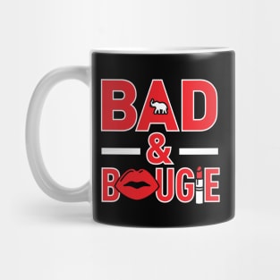 Bad and Bougie Deltas Reds Devastating Divas 1913 Founding Year Mug